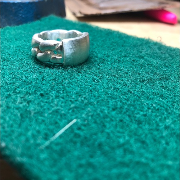 Silver Cuban link solid silver - Picture 2 of 4